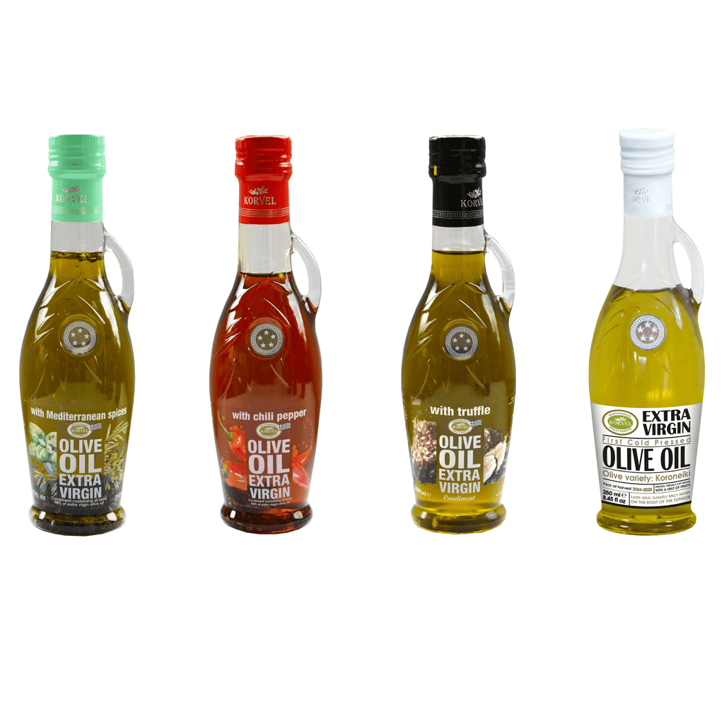 KORVEL Greek Olive Oil Set