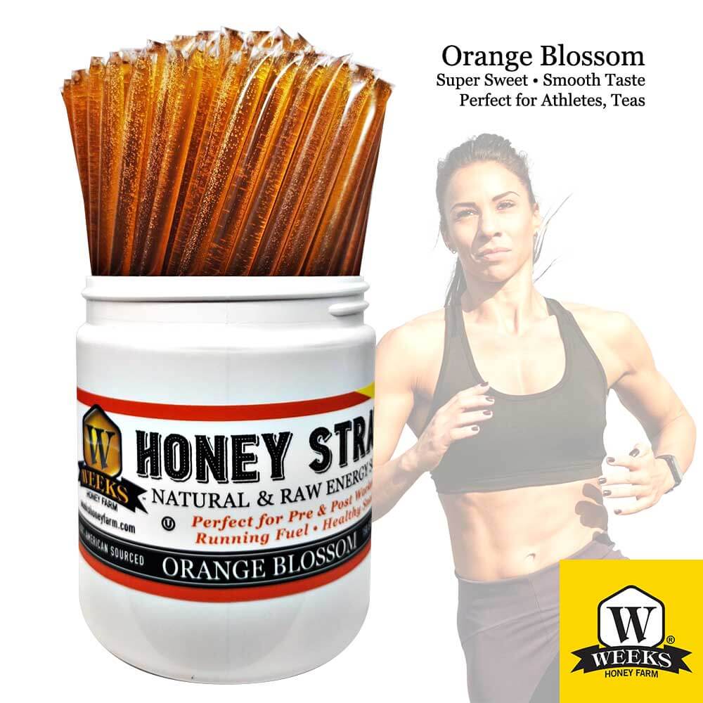 Raw Honey Straws - pure and unfiltered