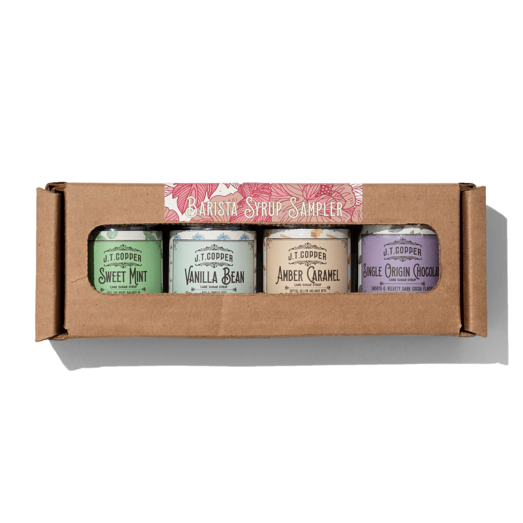 Four jars of J.T. Copper syrup 