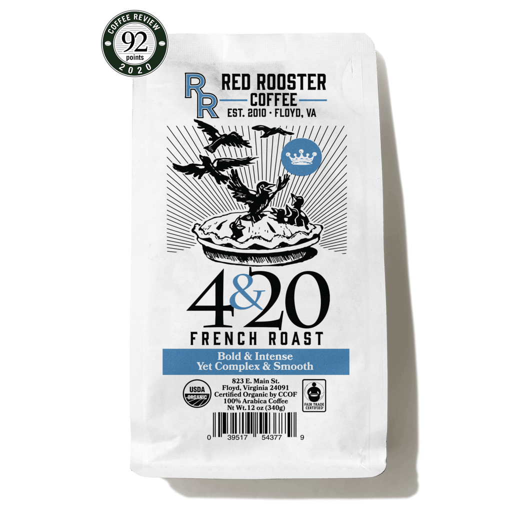 Red Rooster Coffee 4 & 20 French Roast 