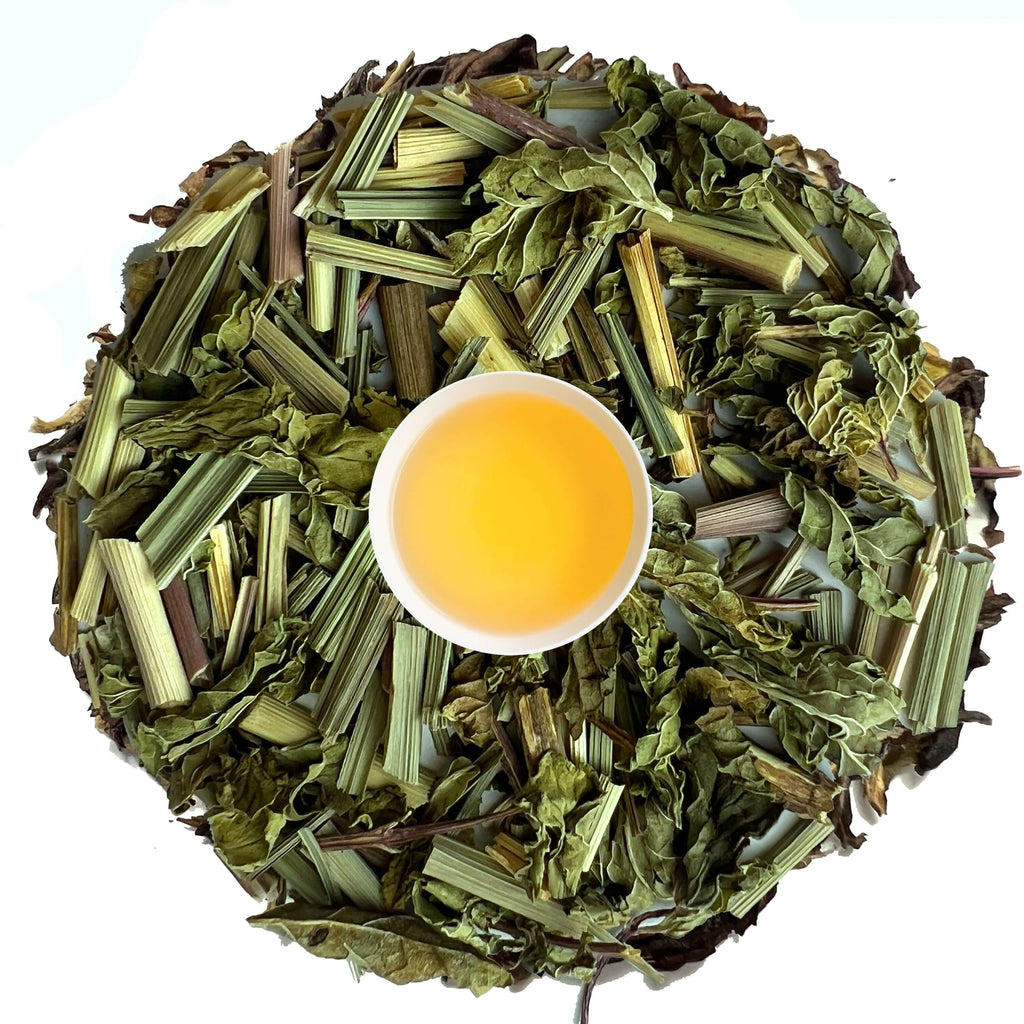 Spearmint Lemongrass Herbal Tea (Caffeine Free) 85°