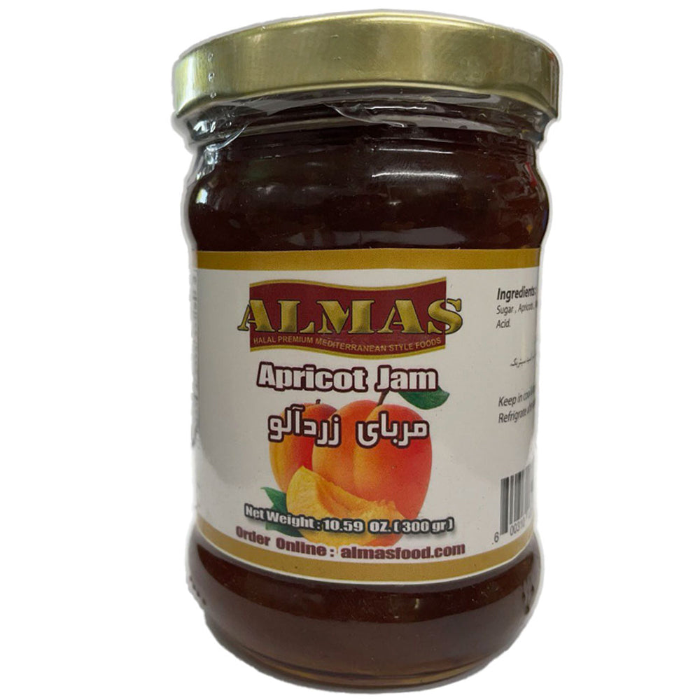 Almas Apricot Jam – Mediterranean Fruit Preserve