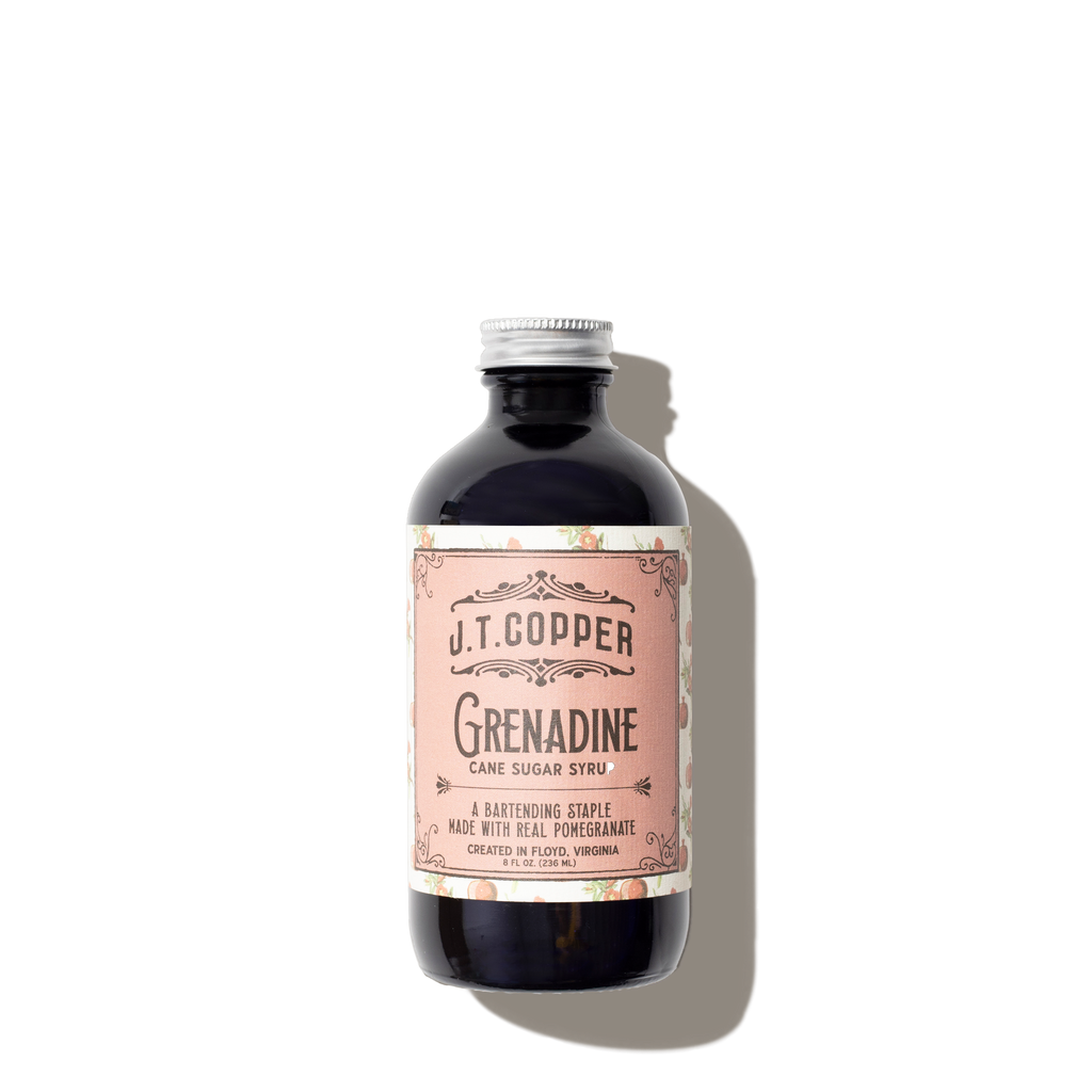Bottle J.T. Copper Grenadine syrup 