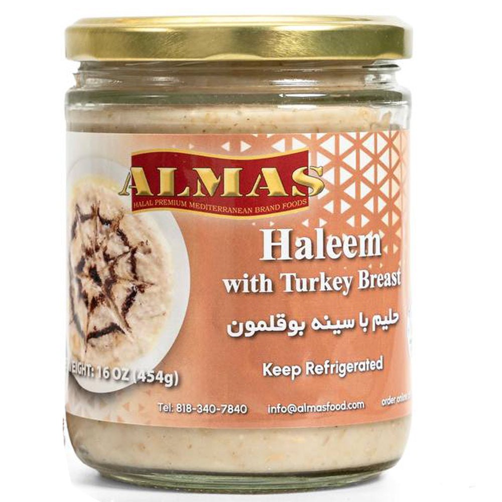 Almas Haleem with Turkey breast