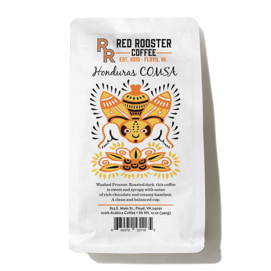 Red Rooster Coffee Honduras COFA package 