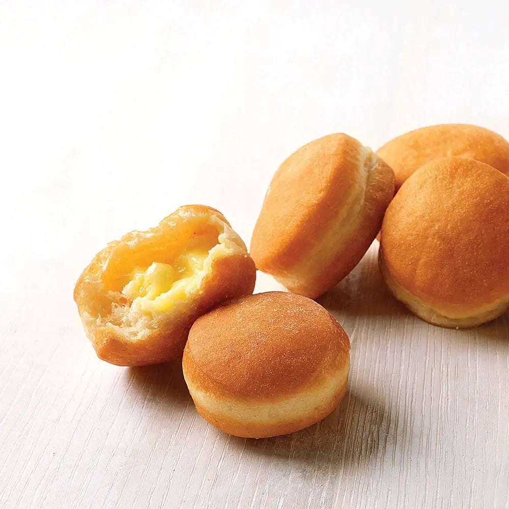 Handcrafted Mini Pastry Cream Filled Bomboloni