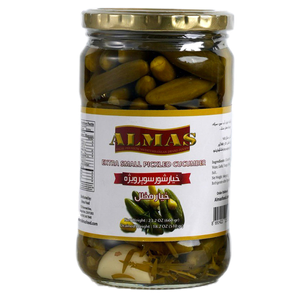 Almas Extra Small Pickled Cucumbers