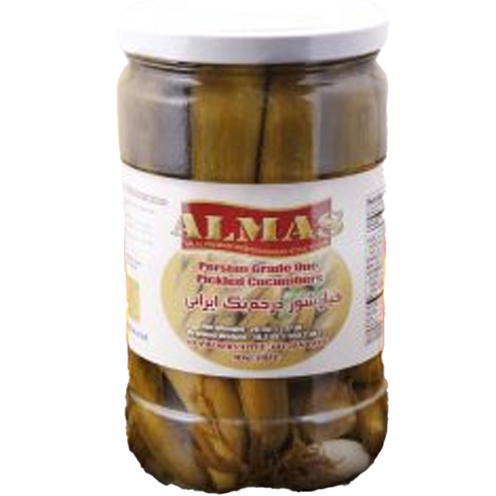 Almas Persian Grade One Pickled Cucumbers