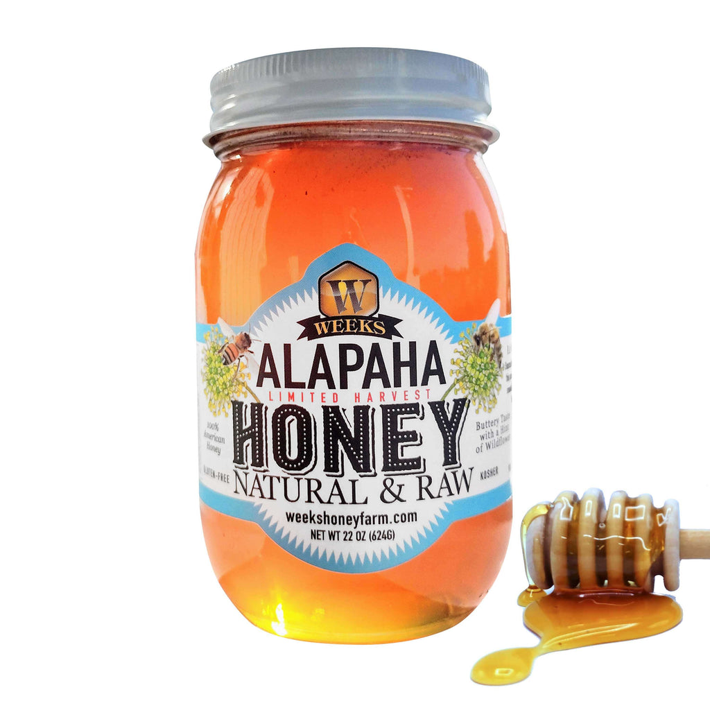 Premium Raw Alapaha Honey unfiltered