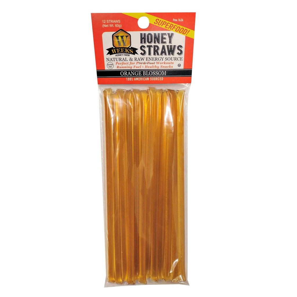 Raw Honey Straws - pure and unfiltered