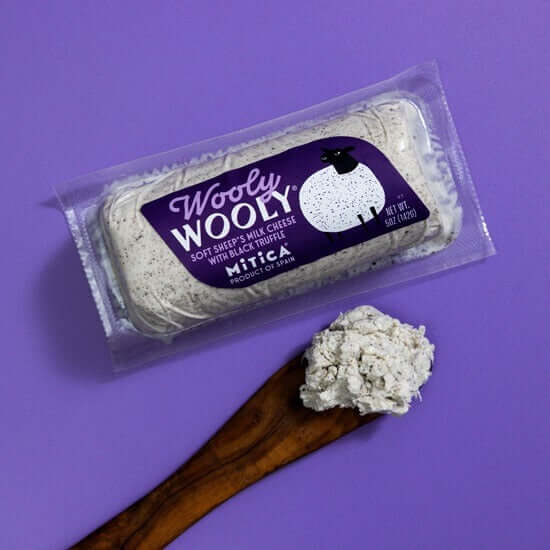 Wooly Wooly Black Truffle Fresh Sheep Milk Cheese