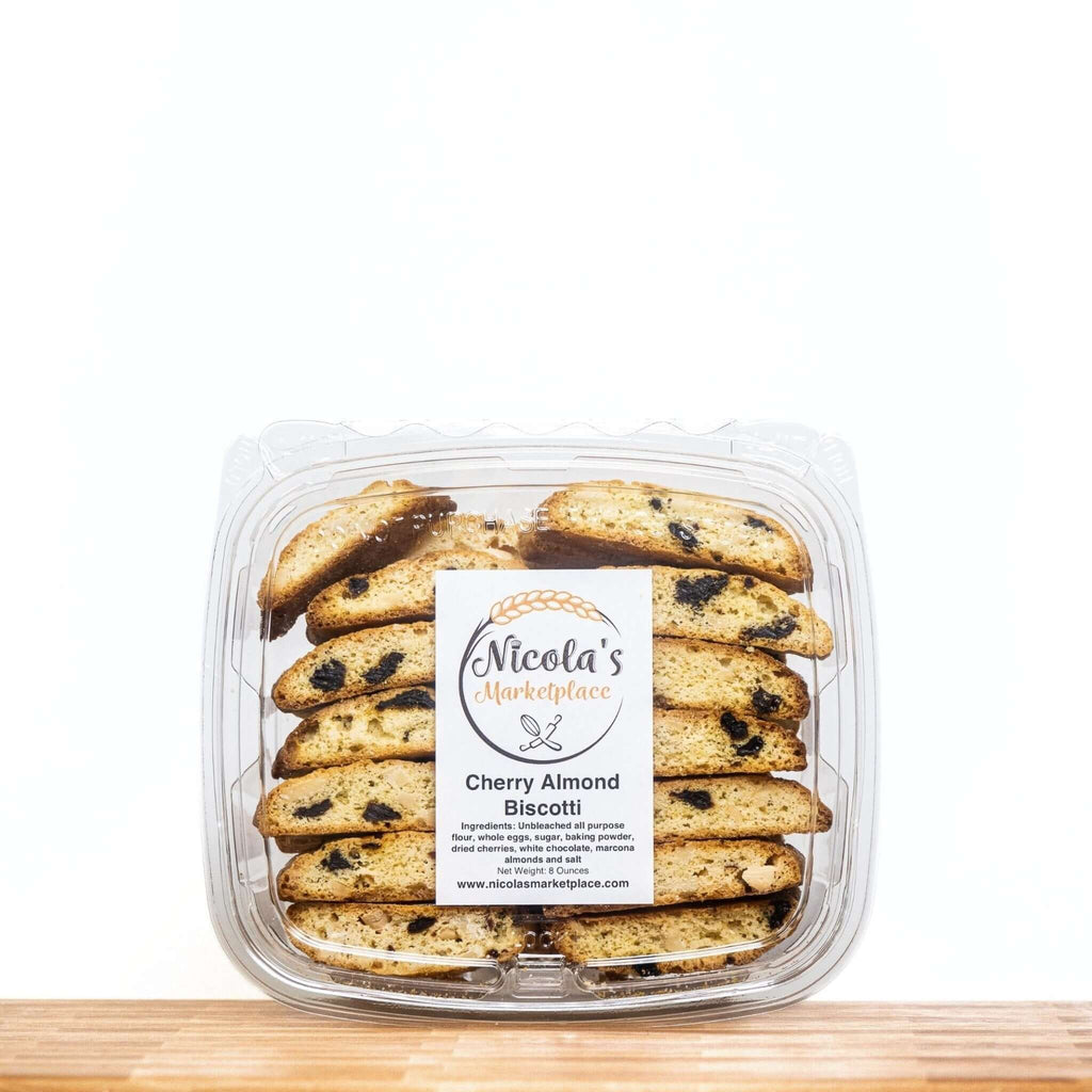 Cherry Almond White Chocolate Biscotti — Softer Texture Than Your Average Biscotti