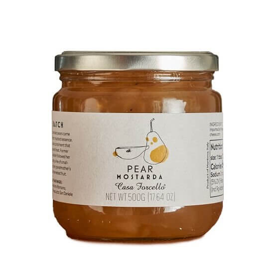 Mostarda Pear Casa Forcello in Jar